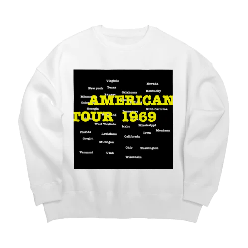 AMERICAN TOUR Big Crew Neck Sweatshirt