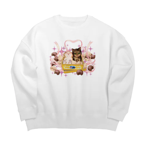 チョコよりカワイイ#2 Big Crew Neck Sweatshirt