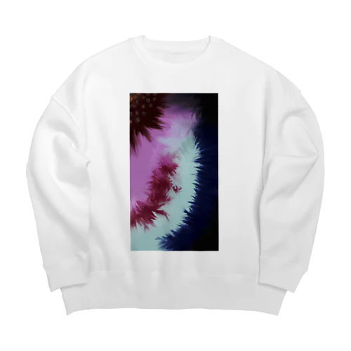 秋桜 Big Crew Neck Sweatshirt