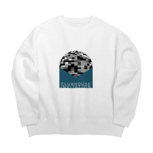 CLUBHOUSE INVITATION Big Crew Neck Sweatshirt