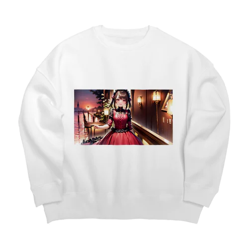 Mines Sweat Big Crew Neck Sweatshirt