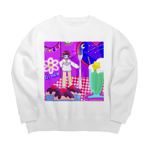 まじかるすいーと Big Crew Neck Sweatshirt