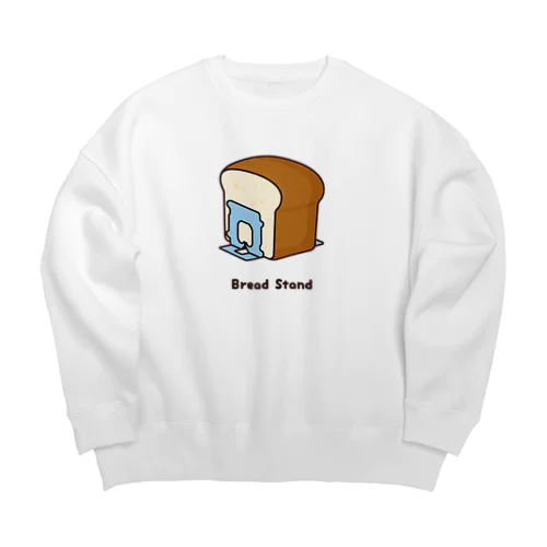 パン立てるやつ Big Crew Neck Sweatshirt