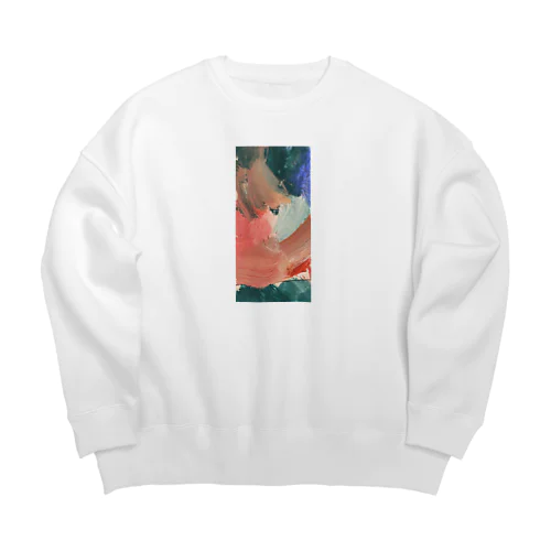 いつくしみ Big Crew Neck Sweatshirt