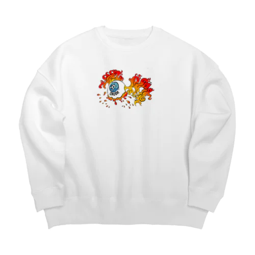 CRUSH! Big Crew Neck Sweatshirt