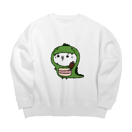 にゃんころげ#0003 Big Crew Neck Sweatshirt