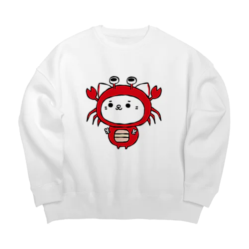 にゃんころげ#0004 Big Crew Neck Sweatshirt