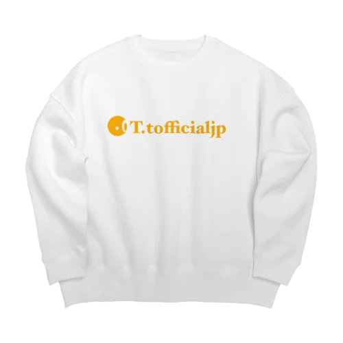 T.tロゴ Big Crew Neck Sweatshirt