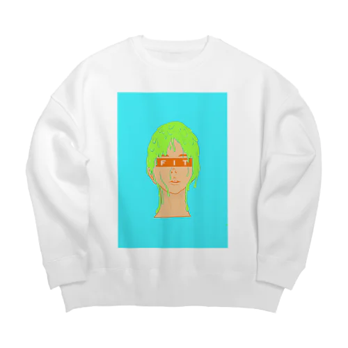 どろろ Big Crew Neck Sweatshirt