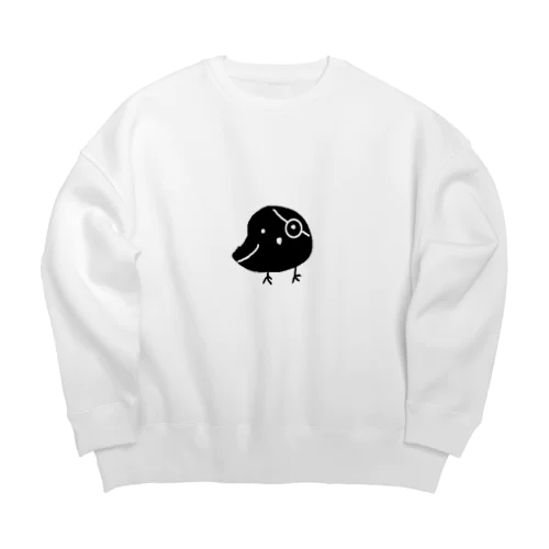 フードふぇねくす Big Crew Neck Sweatshirt