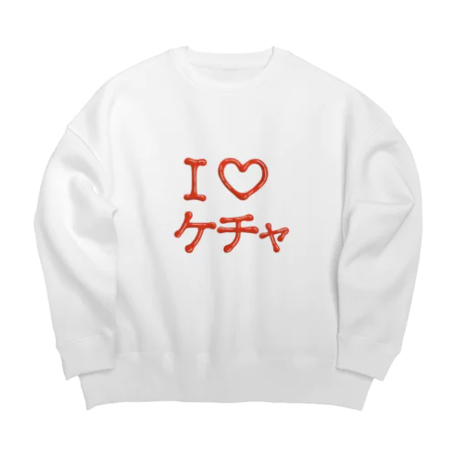 I♡ケチャ Big Crew Neck Sweatshirt