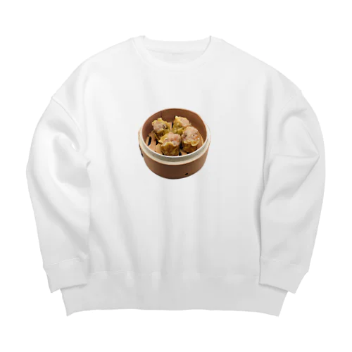 エビシュウマイ（虾饺） Big Crew Neck Sweatshirt