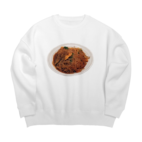 麻婆春雨 Big Crew Neck Sweatshirt