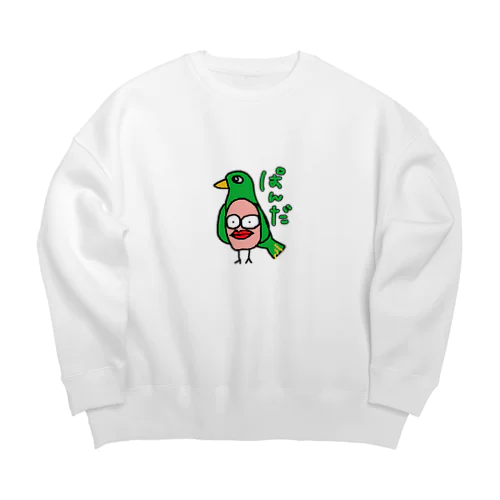 パンダ Big Crew Neck Sweatshirt