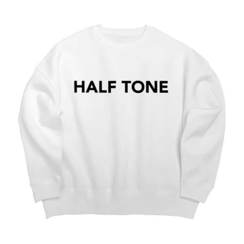 HALF TONE LOGO Big Crew Neck Sweatshirt