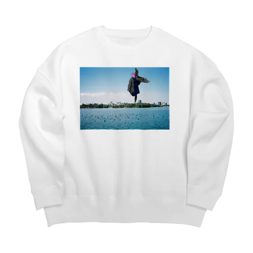 オレ、妻どや？ Big Crew Neck Sweatshirt