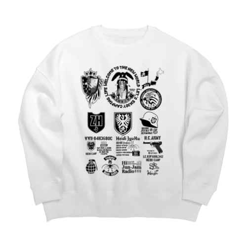 TATOO Big Crew Neck Sweatshirt