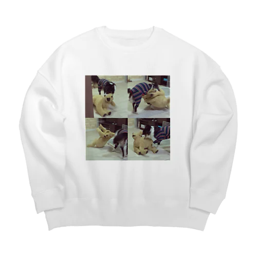 仲良し Big Crew Neck Sweatshirt