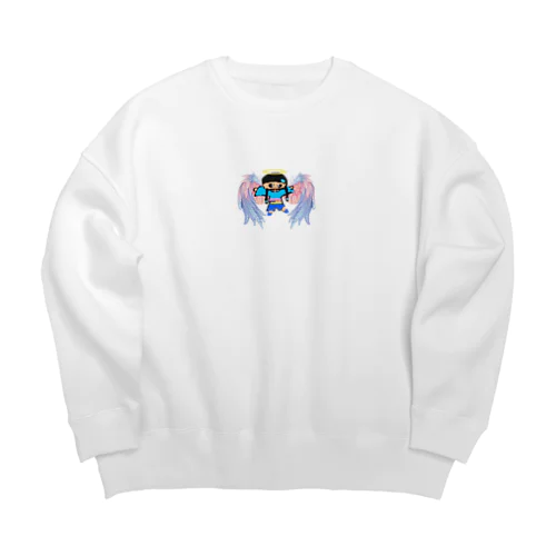 雲の妖精🧚‍♀️ Big Crew Neck Sweatshirt