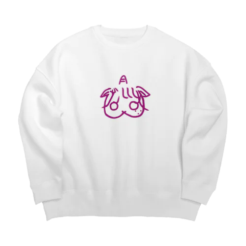 根古水ヒメの『ゆるヒメ』第2弾ฅ^ơωơ^ฅ♡ Big Crew Neck Sweatshirt