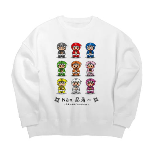 Nan忍者～忍者は全部でNanNinjya～ Big Crew Neck Sweatshirt