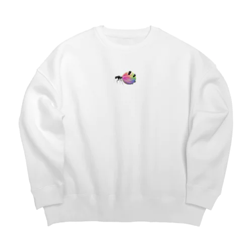 ミツツボアリ Big Crew Neck Sweatshirt