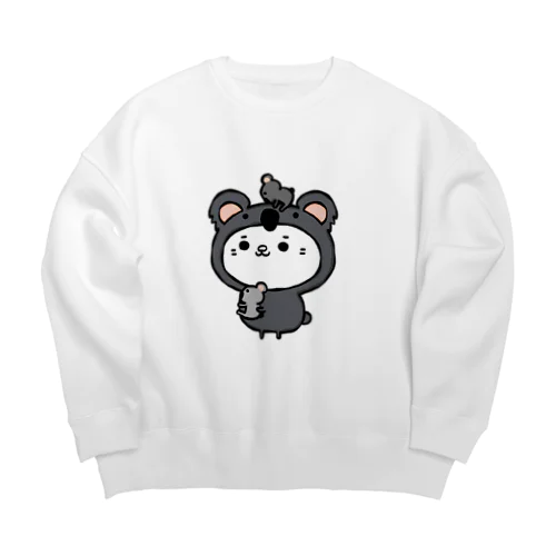 にゃんころげ#0037 Big Crew Neck Sweatshirt