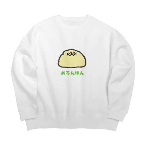 めろんぱん Big Crew Neck Sweatshirt