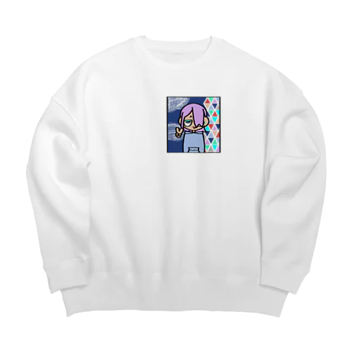 Realityぴーす Big Crew Neck Sweatshirt