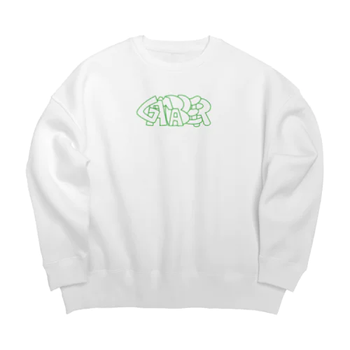 ガンバデnew logo Big Crew Neck Sweatshirt