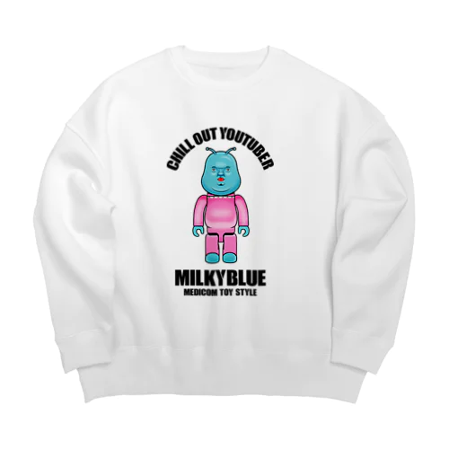 ミルキー☆ブルー メディコム トイ Style Design Big Crew Neck Sweatshirt