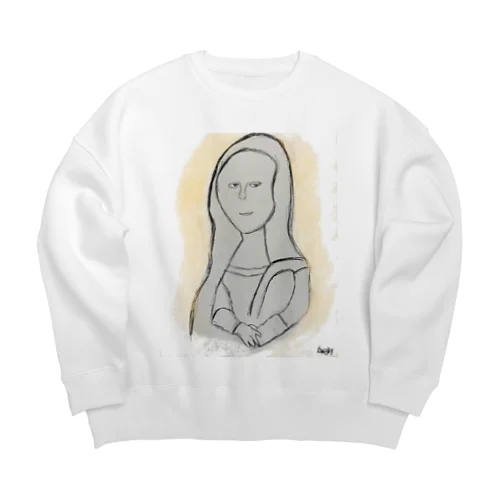 Monna Lisa Big Crew Neck Sweatshirt