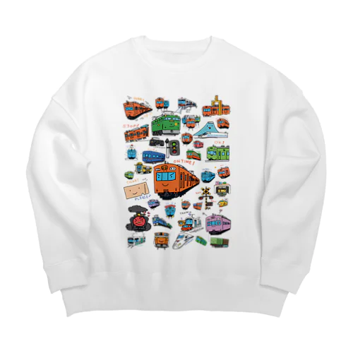 TRAINS Big Crew Neck Sweatshirt