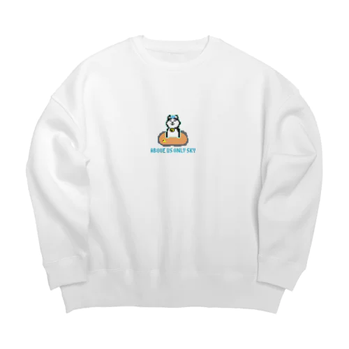 ABOVE US ONLY SKY Big Crew Neck Sweatshirt