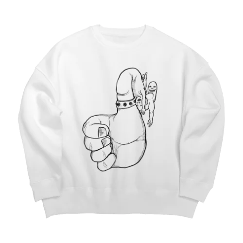 異様なグッド Big Crew Neck Sweatshirt