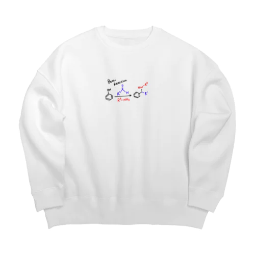 Betti reaction Big Crew Neck Sweatshirt