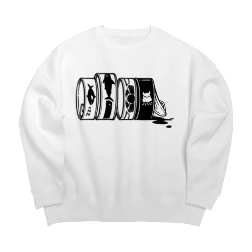 カン詰め Big Crew Neck Sweatshirt