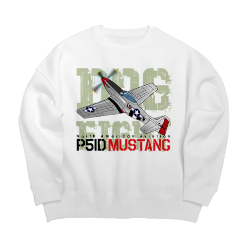 P51 MUSTANG（マスタング） Big Crew Neck Sweatshirt