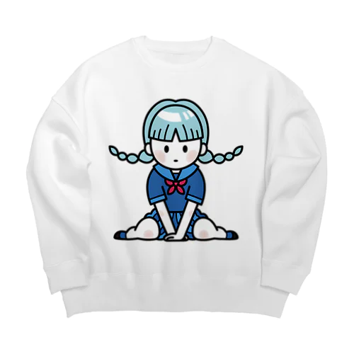 B J K Big Crew Neck Sweatshirt