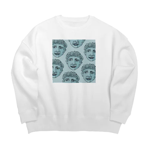 わわわ君 Big Crew Neck Sweatshirt