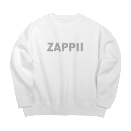 ZAPPII 公式アイテム Big Crew Neck Sweatshirt