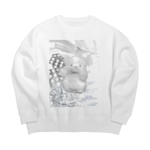 くまとおすくり（2） Big Crew Neck Sweatshirt