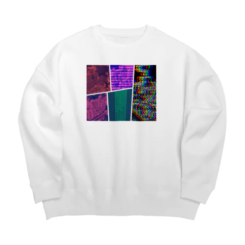 【りょうちゃんのハイボール地獄】部屋デザイン Big Crew Neck Sweatshirt