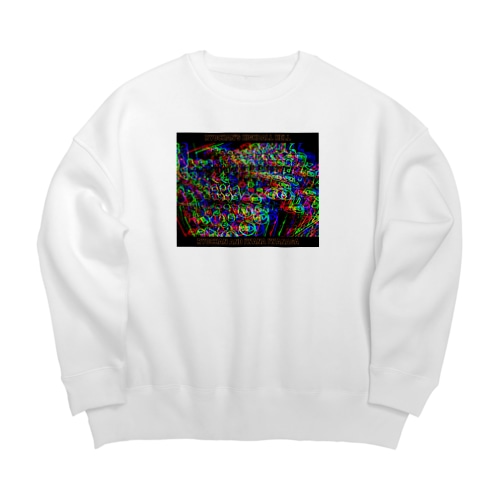 【りょうちゃんのハイボール地獄】Ryo-chan's Highball Hell Big Crew Neck Sweatshirt