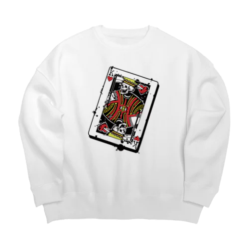 トランプ「スカルキング」 Big Crew Neck Sweatshirt