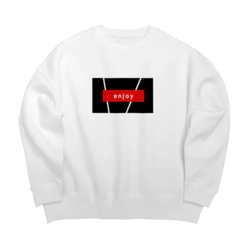 enjoy Big Crew Neck Sweatshirt