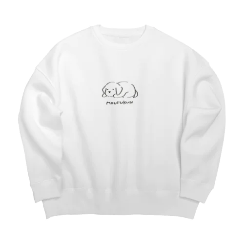 もうふくん Big Crew Neck Sweatshirt