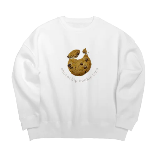 chocochipcookietime Big Crew Neck Sweatshirt