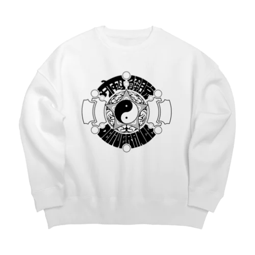 解脱 Big Crew Neck Sweatshirt