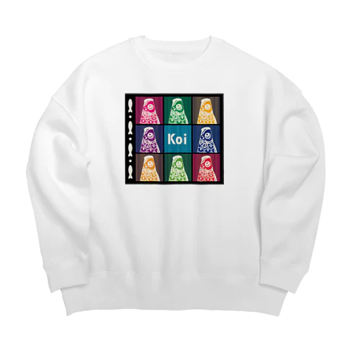 「Koi」 Big Crew Neck Sweatshirt